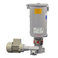Delimon Mehrleitungspumpe FZA06B14AA00 - 6 Auslässe - 230-260V / 400-460V - 710:1 - 8,0 Liter - Ohne Zubehör - für Öl/Fett/Fließfett geeignet