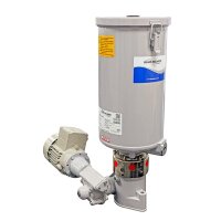 Delimon Mehrleitungspumpe FZA06B14AA00 - 6 Auslässe - 230-260V / 400-460V - 710:1 - 8,0 Liter - Ohne Zubehör - für Öl/Fett/Fließfett geeignet