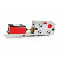 KEB01A0100 - Durchflusskontrollgerät KE-B - max. 120 bar - 1,6 ccm - mit elektrischem Endschalter