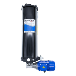 MULTI8BE - Pumpe MULTIPORT - 220/380 VAC - 8 l Behälter - für Fett - mit Füllstandschalter