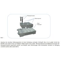 Delimon Verteiler M2503A01B008G8H8J00 - 3 Segmente - 1 Auslaß