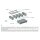 Delimon Verteiler M2503A01C004I4A2B00 - 3 Segmente - 5 Auslässe