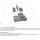 Delimon Verteiler M2503A01C004I4A4A00 - 3 Segmente - 6 Auslässe