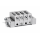 Delimon Verteiler M2504A00D001B1C1B1C00 - 4 Segmente - 4 Auslässe