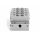 Delimon Verteiler M2504A00D001B1C1B1C00 - 4 Segmente - 4 Auslässe