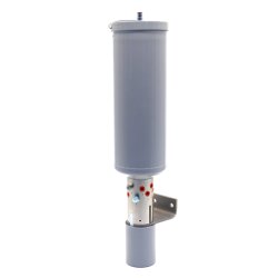 TBP02A01OB00 - Pumpe TB-D - max. 100 bar - 2 Auslässe - 0,5 ccm/Hub - 4 l Fettbehälter - mit Überwachung