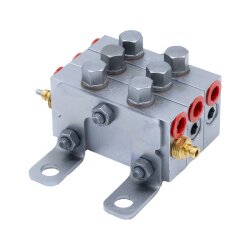 Delimon Progressivverteiler ZPA03A01III05 - 3 Segmente - Mit Verschraubungskit 2