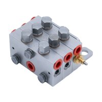 Delimon Progressivverteiler ZPA03A01III05 - 3 Segmente - Mit Verschraubungskit 2