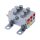 Delimon Progressivverteiler ZPA03A01III05 - 3 Segmente - Mit Verschraubungskit 2