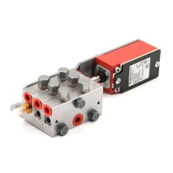 Delimon Progressivverteiler ZPA03A03III05 - 3 Segmente - Mit Verschraubungskit 2