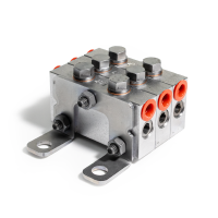 Delimon Progressivverteiler ZPA03A06III00 - 3 Segmente -...