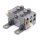Delimon Progressivverteiler ZPA05A01QVVVO04 - 5 Segmente - Mit Verschraubungskit 1