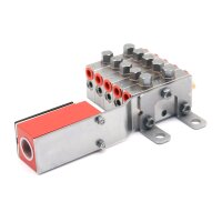 Delimon Progressivverteiler ZPA05A03IIIII00 - 5 Segmente - Ohne Zubehör