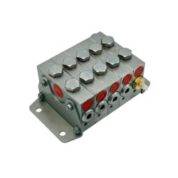 Delimon Progressivverteiler ZPB03A00AIQ00 -  3 Segmente -  6 Auslässe