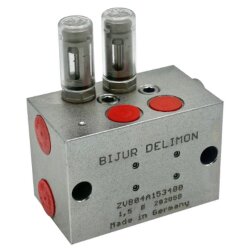 Delimon Zweileiterverteiler ZVB04A15BD00 - 4 Auslässe - 1,5 ccm