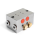 Delimon Zweileitungsverteiler ZVB04A152121 - 4 Auslässe - Stahl - Dosierung: 1,5 cm³ - Anschweißplatte nach SMS Standard - Mit Dosierschraube 1/1