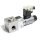 Delimon 38152M001 - 2/2-Wege-Magnetventil - 24VDC - mit Anschlußblock G1/2 - mit Stecker mit LED