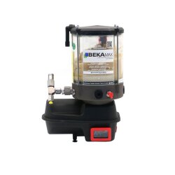 BEKA MAX - Progressivpumpe EP-1 - mit Steuerung BEKA-troniX1 - 24V - 4 kg -1 x PE-120 - Laufzeit 1-16 min - Pausenzeit 0,5-8 h - Fett