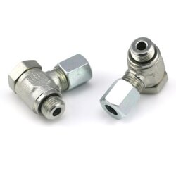 BEKA MAX Schwenkverschraubung - G 1/8" - Für Rohr Ø 8 mm - Stahl - Bauform: LL