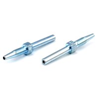 BEKA MAX Rohrstutzen gerade - Ø 10 x 30 mm (L) - Für Hochdruckschlauch Ø 4x8,6 mm - Stahl - Ohne Nut