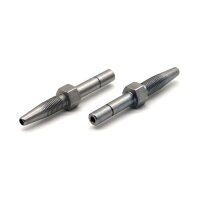 BEKA MAX Rohrstutzen gerade - Ø 6 x 55,1 mm (L) - Für Hochdruckschlauch Ø 4x8,6 mm - Stahl - Mit Nut