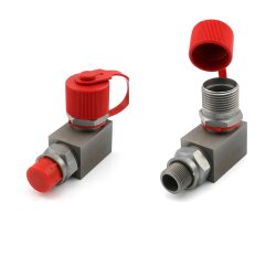 BEKA MAX Befüllanschluss - 90° - M20x1,5 - lange Ausführung