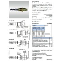 BEKA MAX - Pumpenelement PE-5 - Steckanschluss gerade - f&uuml;r Rohr &Oslash; 6 mm - f&uuml;r PICO Progressivpumpe