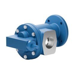 Zahnrad-Flanschpumpe F 328 - G 3/4" - 14,1 cm³/U - 100 bar - NBR-Wellendichtring - Medientemperatur -10°C bis +60°C
