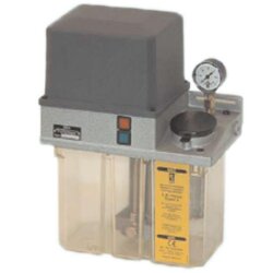 BEKA MAX - Einleitungspumpe - Fließfett - 230V AC - mit Steuerung - 3 Liter Behälter - Druckanschluss rechts