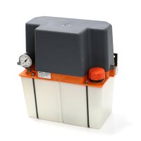 BEKA MAX - Mini - Einleitungspumpe - Öl - 230V AC - ohne Steuerung - 3 Liter Kunststoff Behälter - Druckanschluss links