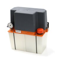 BEKA MAX - Mini - Einleitungspumpe - Öl - 230V AC - mit Steuerung - 3 Liter Kunststoff Behälter - Druckanschluss links