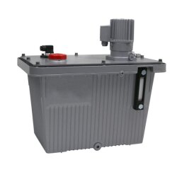 BEKA MAX - Einleitungspumpe - Öl - 230V AC - ohne Steuerung - 30 Liter Alu Behälter - Druckanschluss rechts