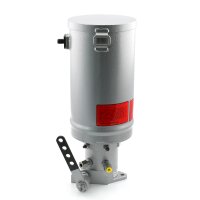 BEKA MAX - Fettschmierpumpe - Antrieb oszillierend - 4,0 kg Stahlblech Behälter - 8 Auslässe