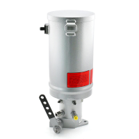 BEKA MAX - Fettschmierpumpe - Antrieb oszillierend - 4,0 kg Stahlblech Behälter - 8 Auslässe