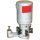 BEKA MAX - Fettschmierpumpe - Antrieb rotierend vertikal - 2,0 kg Stahlblech Behälter - 2 Auslässe - Übersetzung 300:1