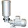BEKA MAX - Fettschmierpumpe - Motor 0,25 kw - 2,0 kg Stahlblech Behälter - 2 Auslässe - Übersetzung 300:1