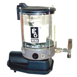 BEKA MAX - Fettschmierpumpe - 24V DC - 2,5 kg Behälter - PE 120 - Füllstandsüberwachung
