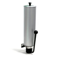 BEKA MAX - Kolbenpumpe für Fett - Handpumpe - 2,0 kg Stahlblech Behälter - Fördervolumen 3 cm³/Hub - 150 bar