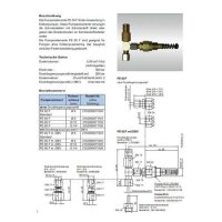 BEKA MAX - Pumpenelement PE 60 F - f&uuml;r &Ouml;l und Fett - max. 350 bar ohne Druckbegrenzungsventil - Rohranschluss &Oslash; 6 mm