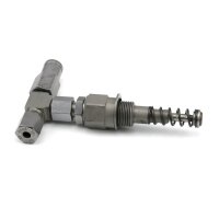 BEKA MAX Pumpenelement PE 120 F - 0,120 cm&sup3;/Hub - Federr&uuml;ckstellung - &Ouml;l / Fett - nicht regulierbar - mit Druckbegrenzungsventil - Rohranschluss &Oslash; 8 mm