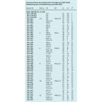 SKF Anschlussstück mit zylindrischem Gewinde - M3 (d1) auf M6x0,75 (d2) - Für Rohr Ø 2,5 mm - 22 mm (l1)