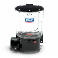 SKF Progressivpumpe KFGX3FXXXXXX99+912 - 12 Volt DC - 6 kg Behälter - Ohne Steuergerät - Ohne Füllstandsüberwachung - Ohne Pumpenelement