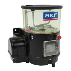 SKF Progressivpumpe KFGS1FXXBXXXEB+924 - 24 Volt DC - 2 kg Behälter - Mit Steuergerät - Ohne Füllstandsüberwachung - 1 Pumpenelement - 1,8 cm³/min