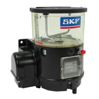 SKF Progressivpumpe KFGS1MX1AXXEEB+924 - 24 Volt DC - 2 kg Beh&auml;lter - Mit Steuerger&auml;t - Mit F&uuml;llstands&uuml;berwachung - 1 Pumpenelement - 2,5 cm&sup3;/min