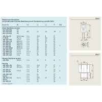 SKF Reduzieranschlussstück mit zylindrischem Gewinde - M10x1 (d1) auf G 1/8 (d2) - 20 mm (l1) - Messing