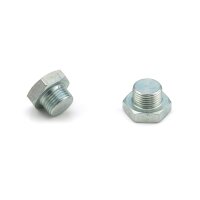 SKF Verschlussschraube - M8x1 (d1) - 9,5 mm (l1) - Stahl verzinkt - Außen-Sechskant