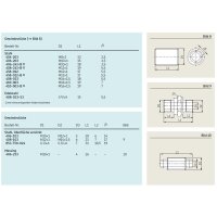 SKF Gewindestück - M8x1 (d1) - 13 mm (l) - Stahl - Ohne Loc-Tide Beschichtung