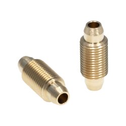 SKF Gewindestück - Doppelnippel - M10x1 (d1) - 26 mm (l) - Messing