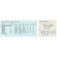 SKF Gerade Schottverschraubung - M14x1,5 (d1) auf M8x1 (d2) auf M8x1 (d3) - Für Rohr Ø 4 mm - 27 mm (l) - Stahl