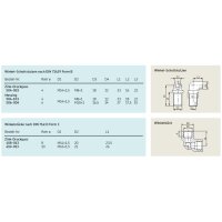 SKF Winkel-Schottverschraubung - M14x1,5 (d1) auf M8x1 (d2) - Für Rohr Ø 4 mm - 33 mm (l1) - 18 mm (l2) - Messing